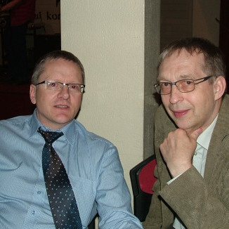 Gústi og Gunnar í góðum gír