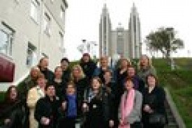 Fríður flokkur Öldutúnskvenna.