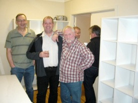 Gunnar Páll, Alli og Snorri, ánægðir með breytingarnar!