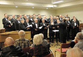 Jólalögin sungin fyrir íbúa á Hlíð